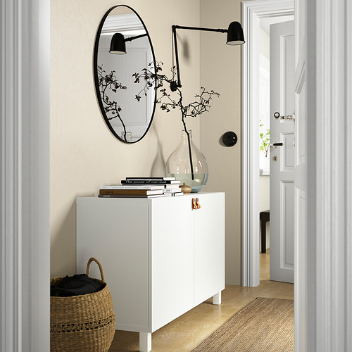 BESTÅ - 附門收納組合, 白色/Lappviken 白色 | IKEA 線上購物 - PE823263_S4