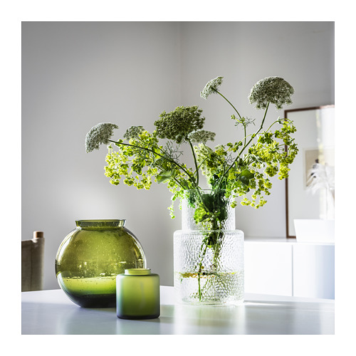 KONSTFULL - vase, green | IKEA Taiwan Online - PE865621_S4