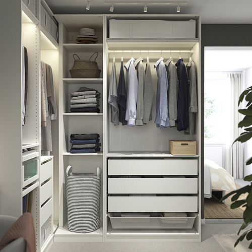 PAX corner wardrobe