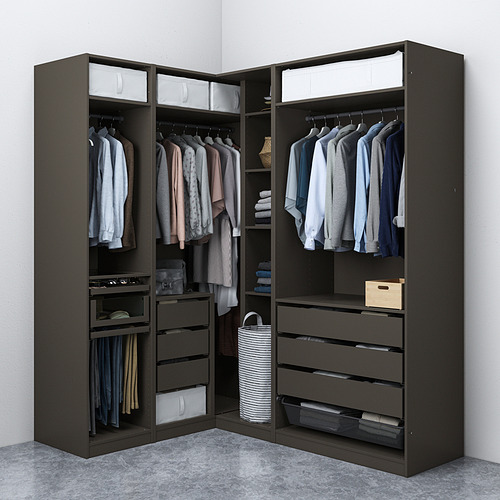 PAX corner wardrobe