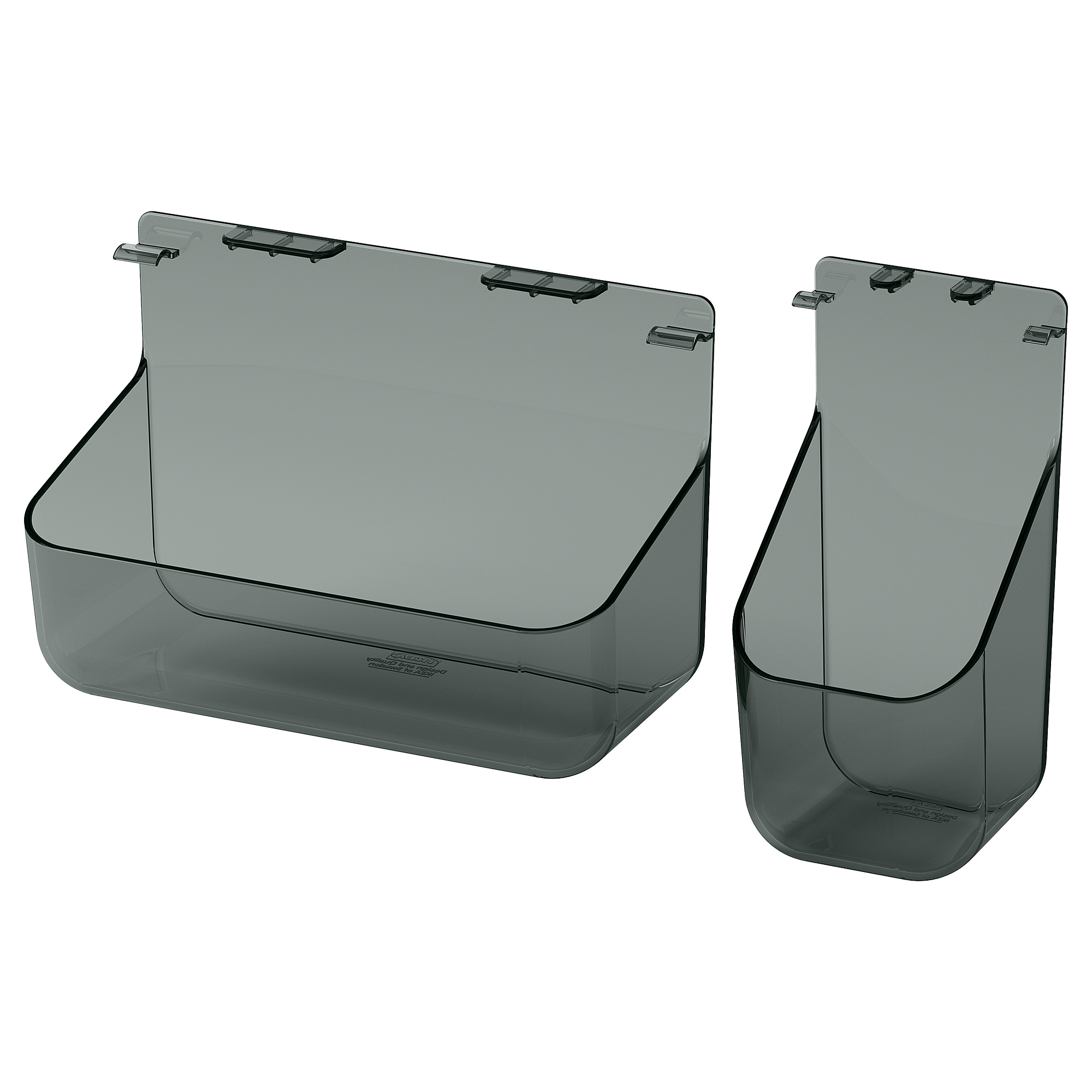 VISSLAÅN hanging organiser, set of 2