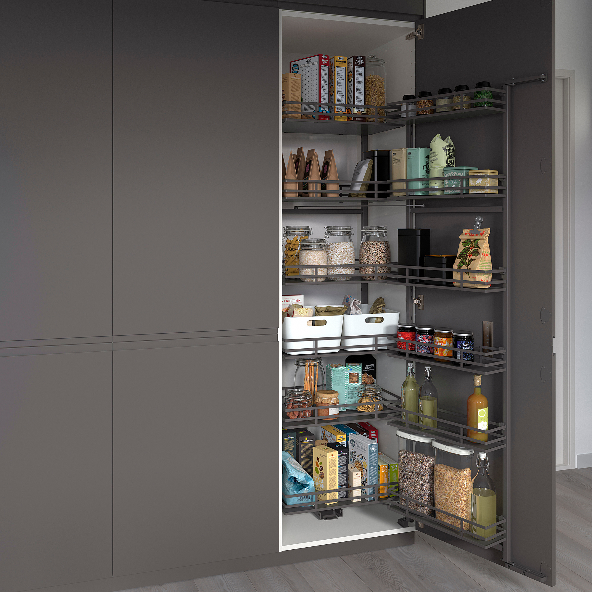 UTRUSTA pull-out larder