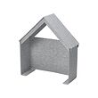 SLÄKT - bed accessory, house shaped/grey | IKEA Taiwan Online - PE968345_S2 