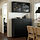 BESTÅ - storage combination w doors/drawers, black-brown/Hanviken/Stubbarp black-brown clear glass | IKEA Taiwan Online - PE823552_S1