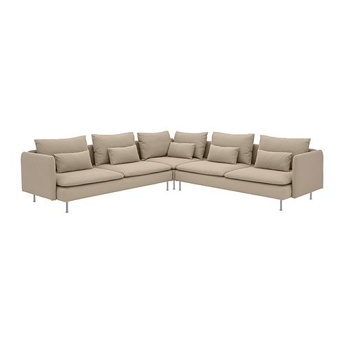 SÖDERHAMN corner sofa, 6-seat