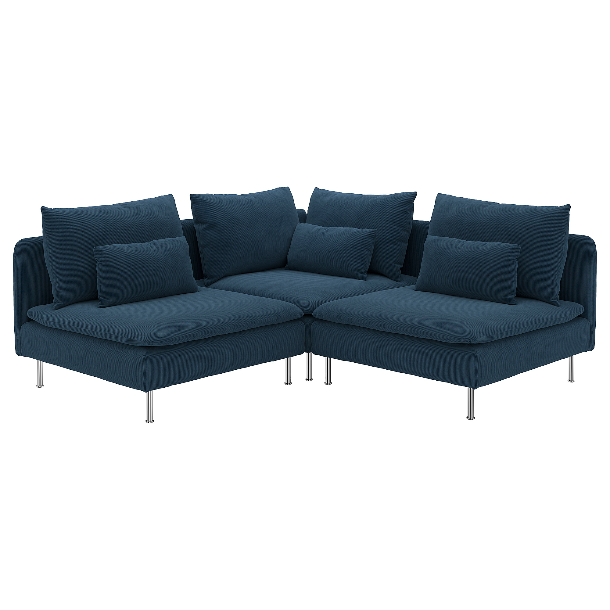 SÖDERHAMN corner sofa, 3-seat