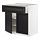 METOD/MAXIMERA - base cabinet with drawer/2 doors | IKEA Taiwan Online - PE678155_S1
