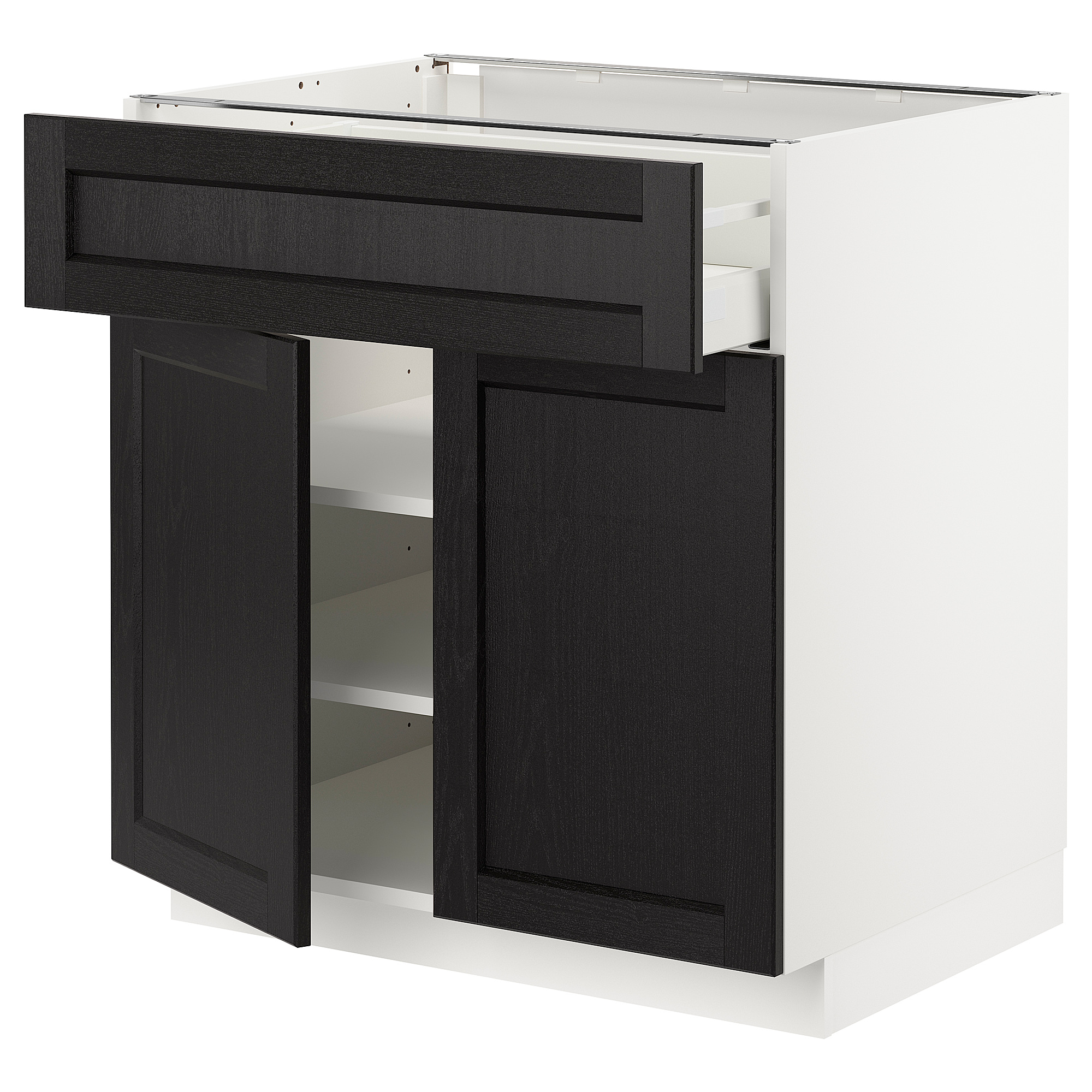 METOD/MAXIMERA base cabinet with drawer/2 doors