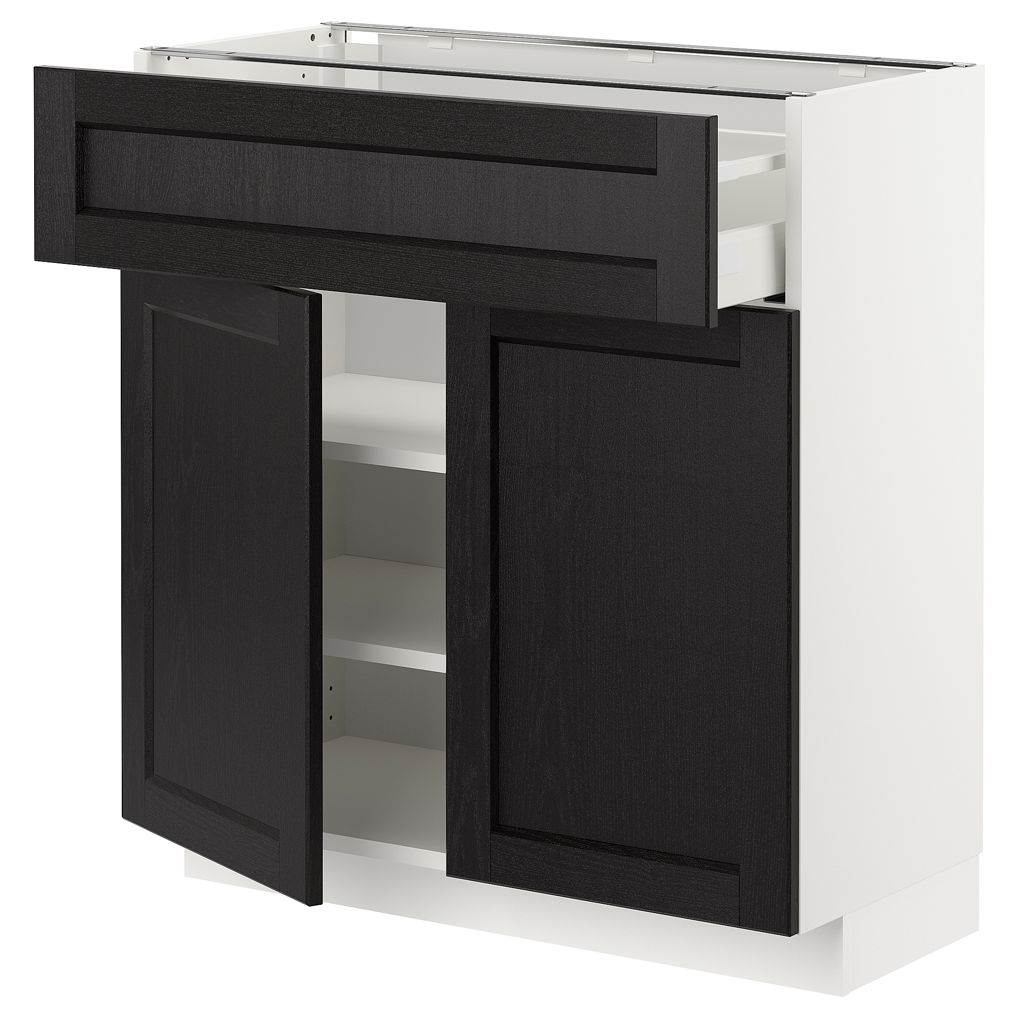 METOD/MAXIMERA base cabinet with drawer/2 doors