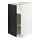 METOD - base cabinet with shelves, white/Lerhyttan black stained | IKEA Taiwan Online - PE678163_S1