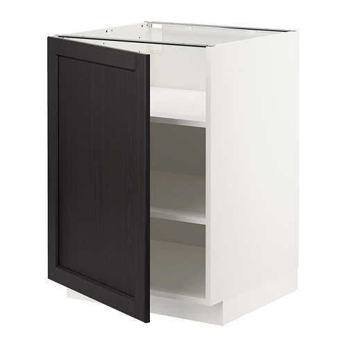 METOD - base cabinet with shelves  | IKEA Taiwan Online - PE678164_S4