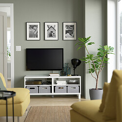 BESTÅ - TV bench, black-brown | IKEA Taiwan Online - PE531784_S3