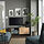 BESTÅ - 電視櫃附門板, 黑棕色/Hedeviken/Stubbarp 實木貼皮, 橡木 | IKEA 線上購物 - PE823672_S1