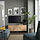 BESTÅ - 電視櫃附門板, 黑棕色/Hedeviken/Stubbarp 實木貼皮, 橡木 | IKEA 線上購物 - PE823625_S1
