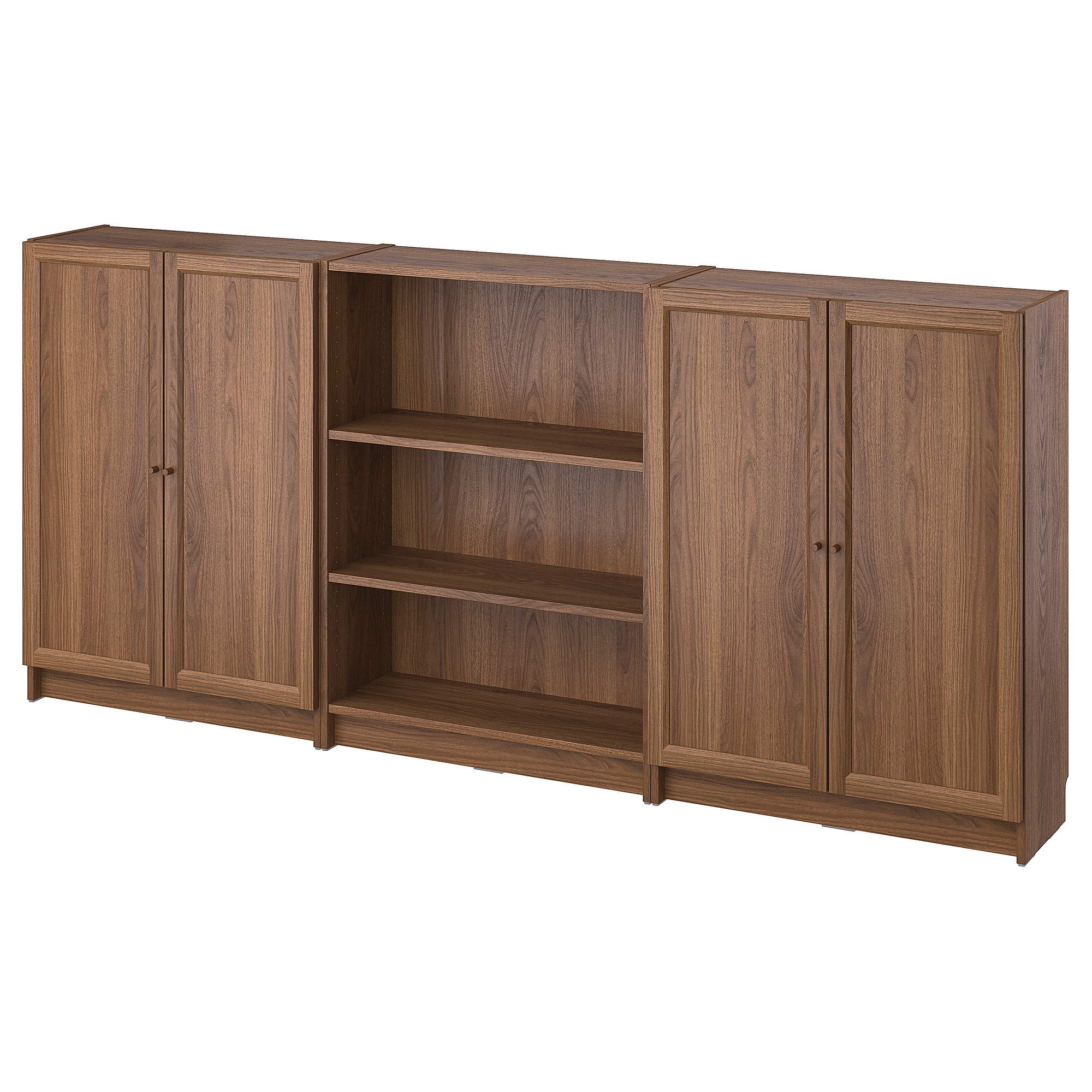 BILLY/OXBERG bookcase combination with doors