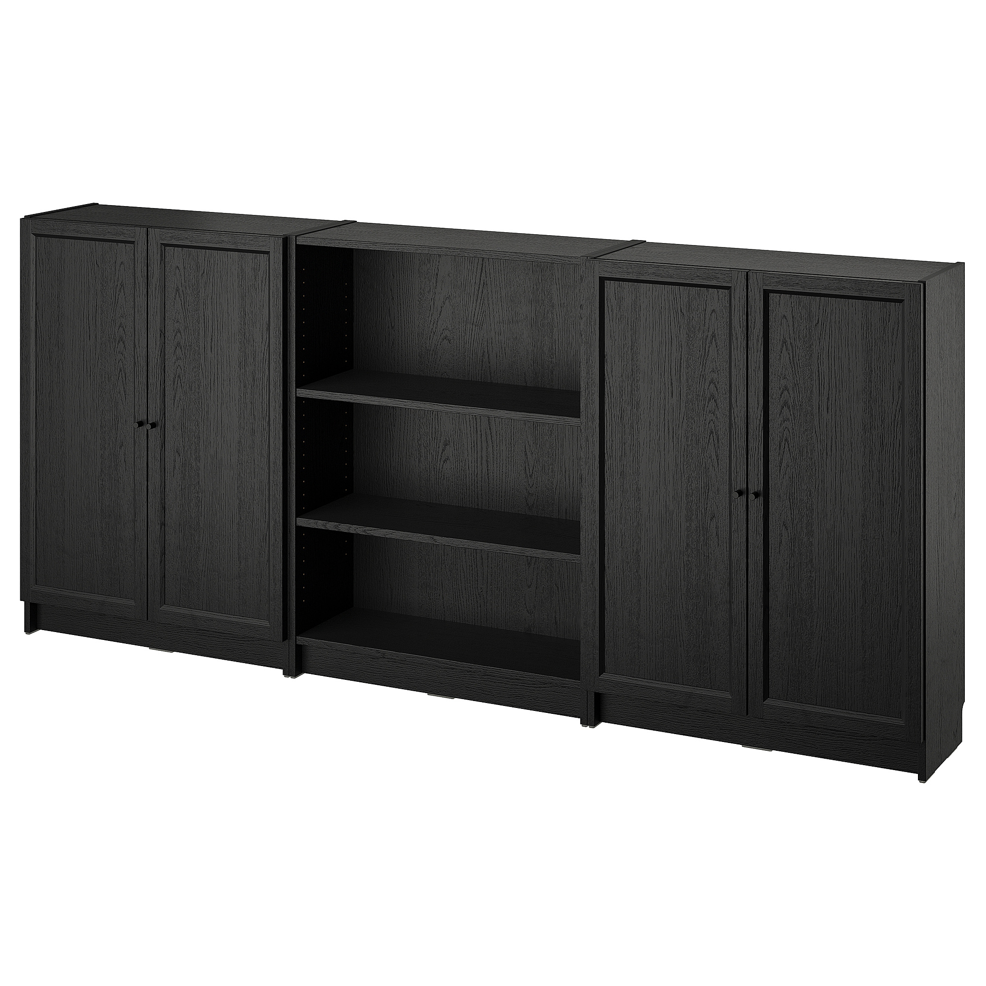 BILLY/OXBERG bookcase combination with doors