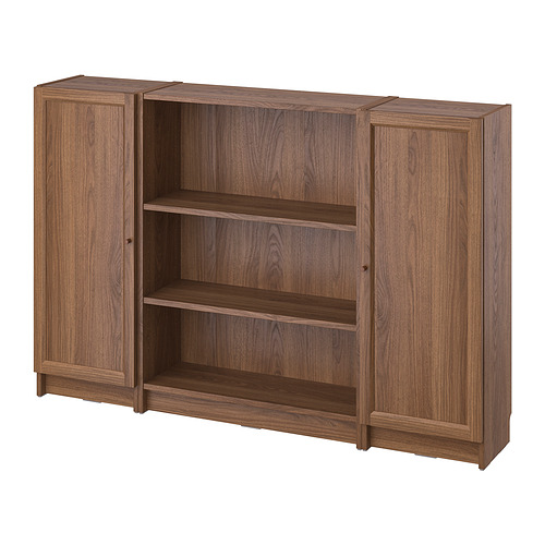 BILLY/OXBERG bookcase combination with doors