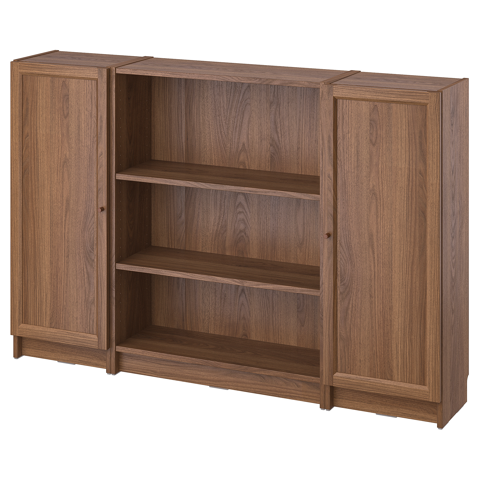 BILLY/OXBERG bookcase combination with doors