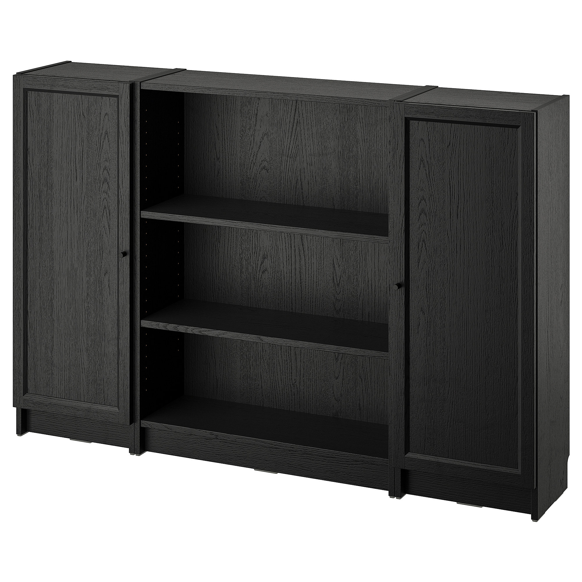 BILLY/OXBERG bookcase combination with doors