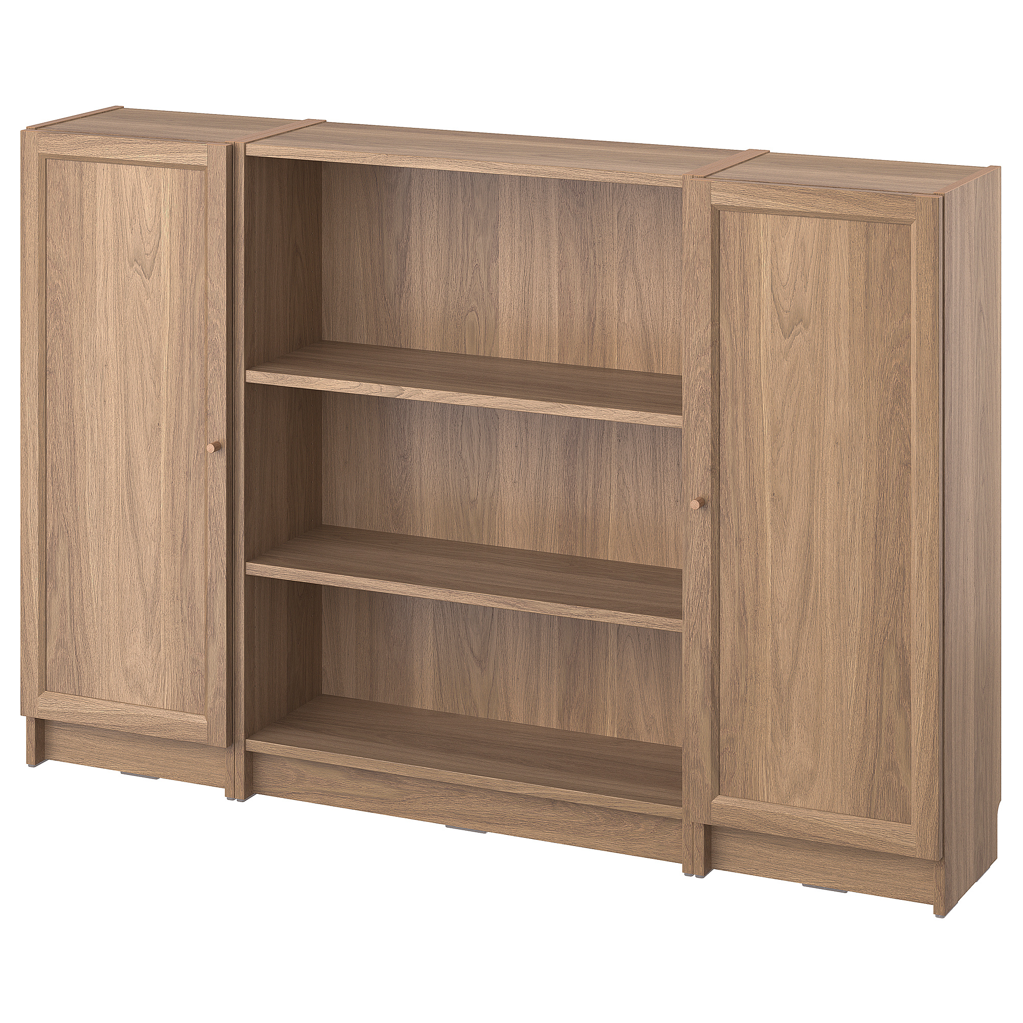 BILLY/OXBERG bookcase combination with doors