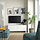 BESTÅ - 電視櫃附門板, 白色 Laxviken/Stubbarp/白色 | IKEA 線上購物 - PE823646_S1