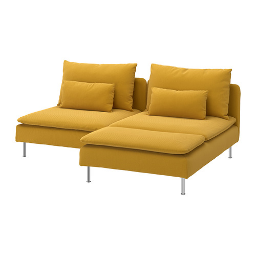 SÖDERHAMN 2-seat sofa with chaise longue