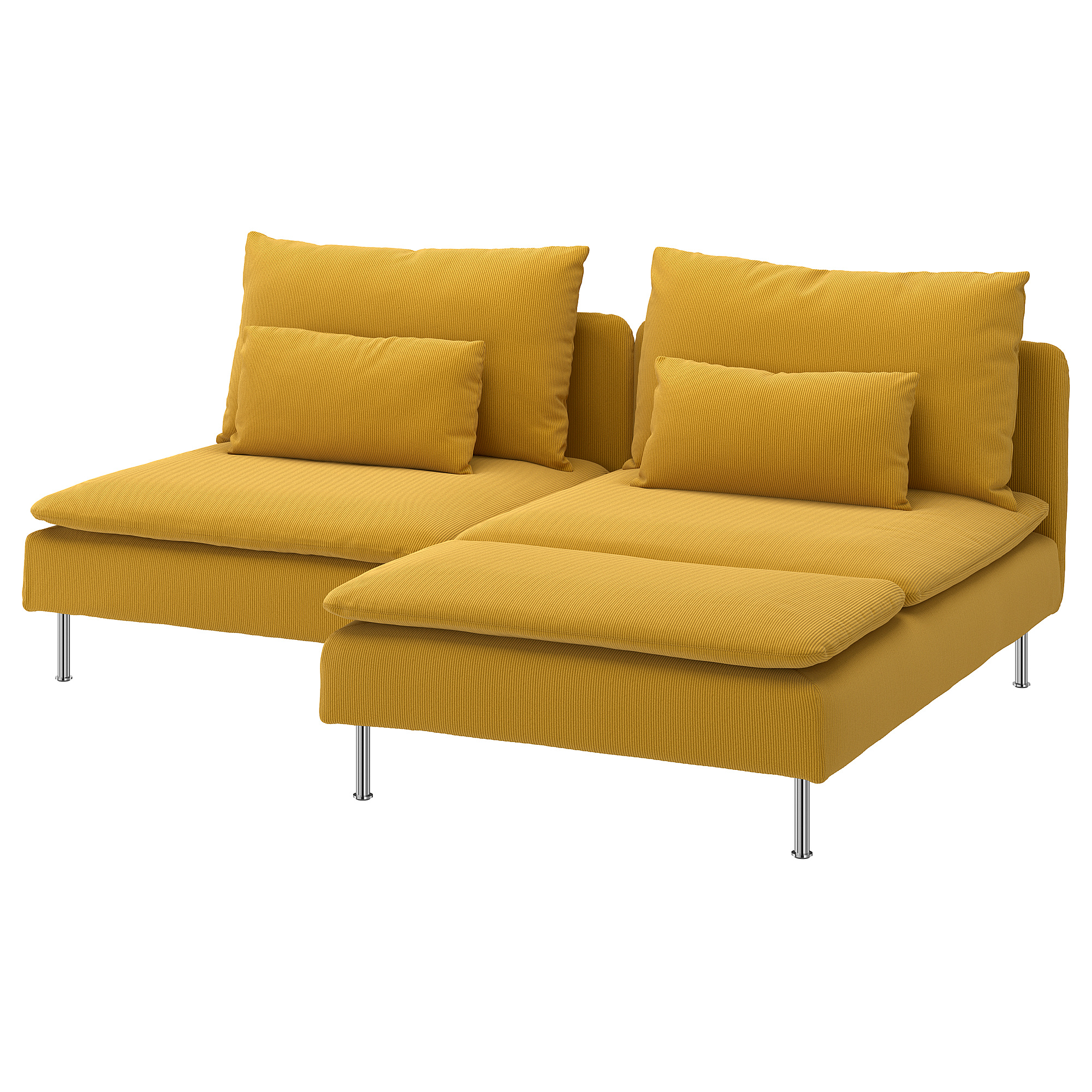 SÖDERHAMN 2-seat sofa with chaise longue