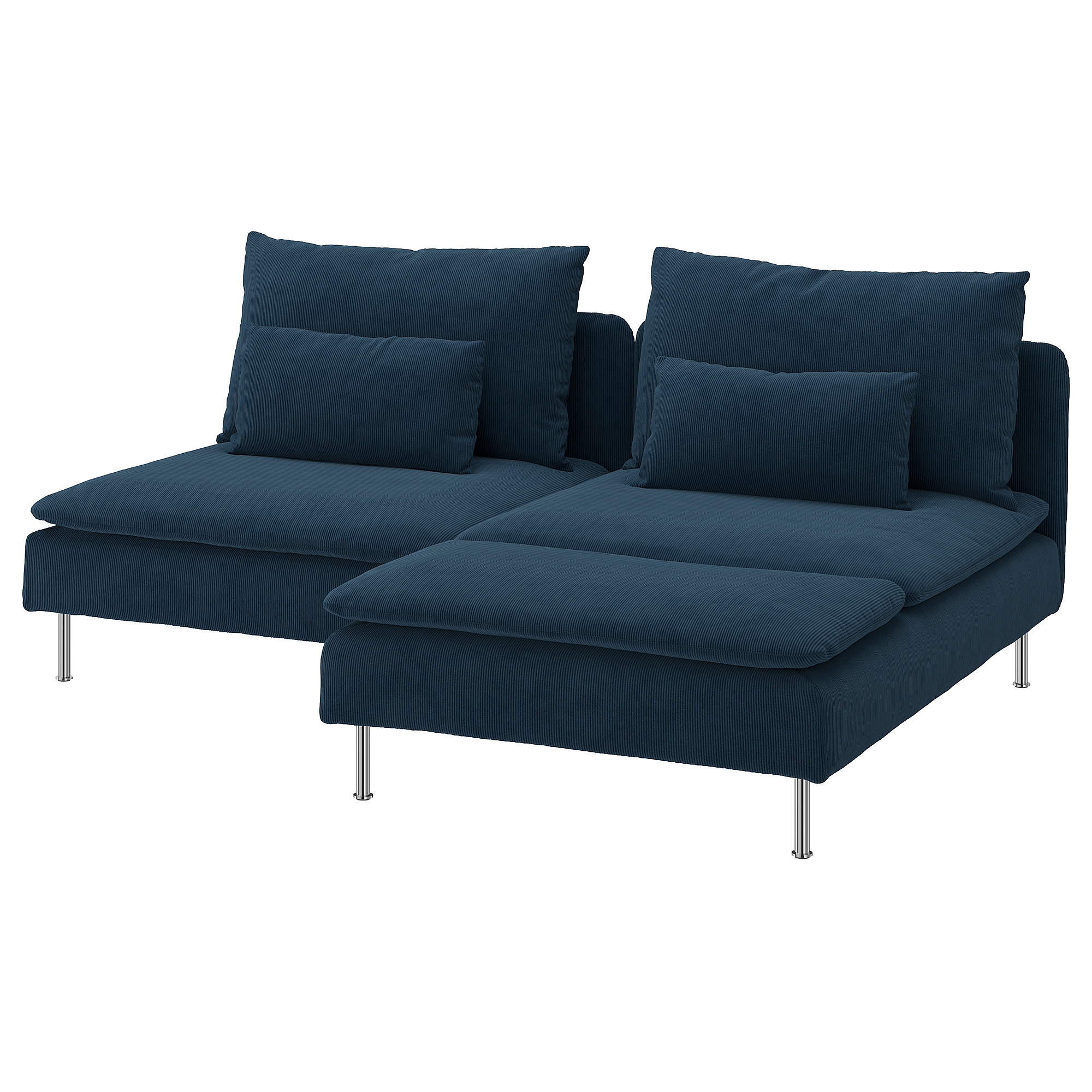 SÖDERHAMN 2-seat sofa with chaise longue