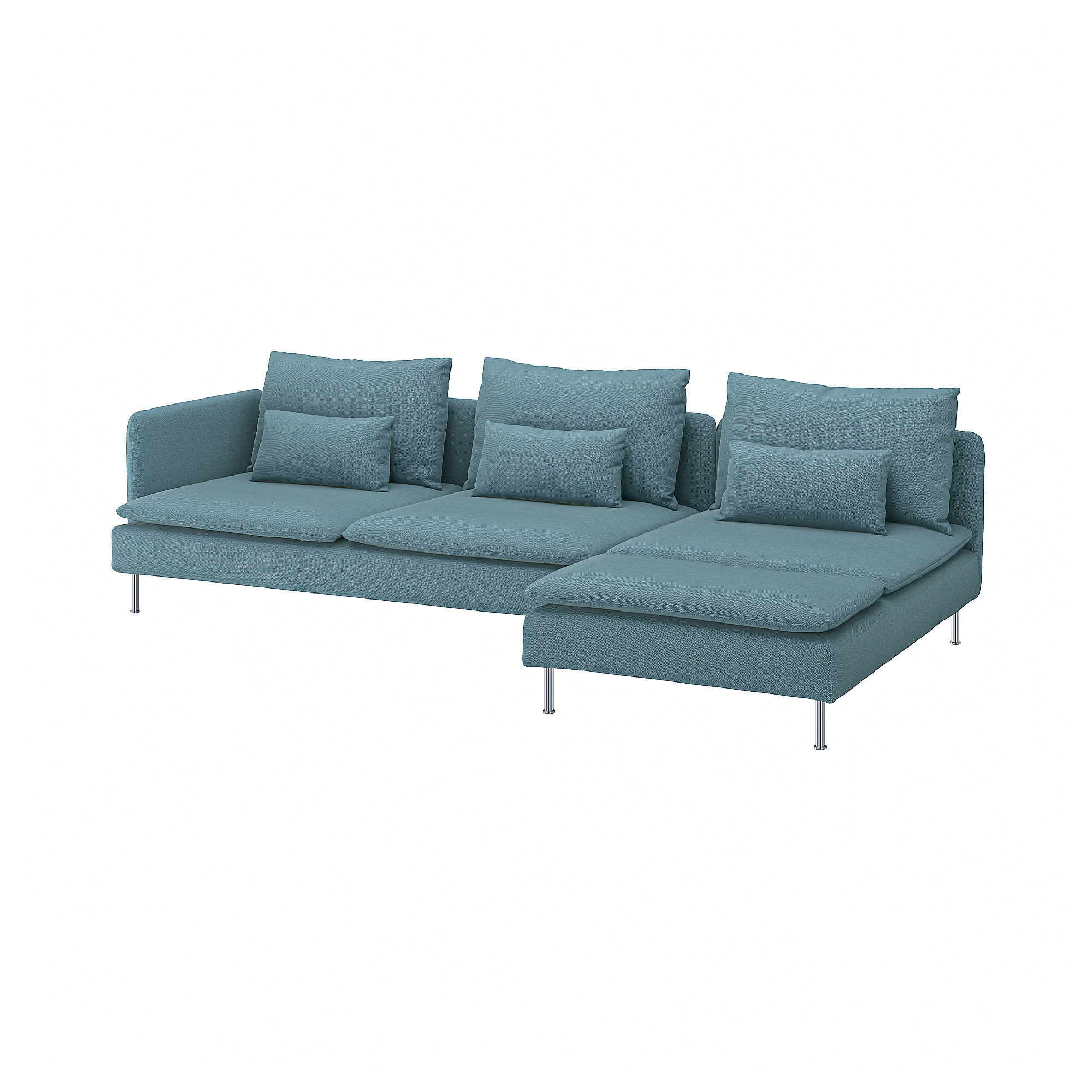 SÖDERHAMN 4-seat sofa with chaise longue