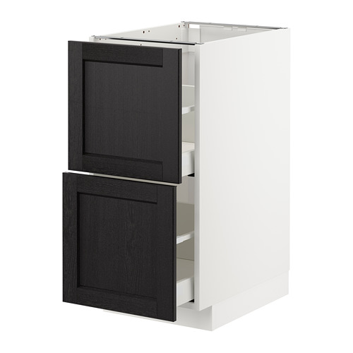 METOD/MAXIMERA base cb 2 fronts/2 high drawers