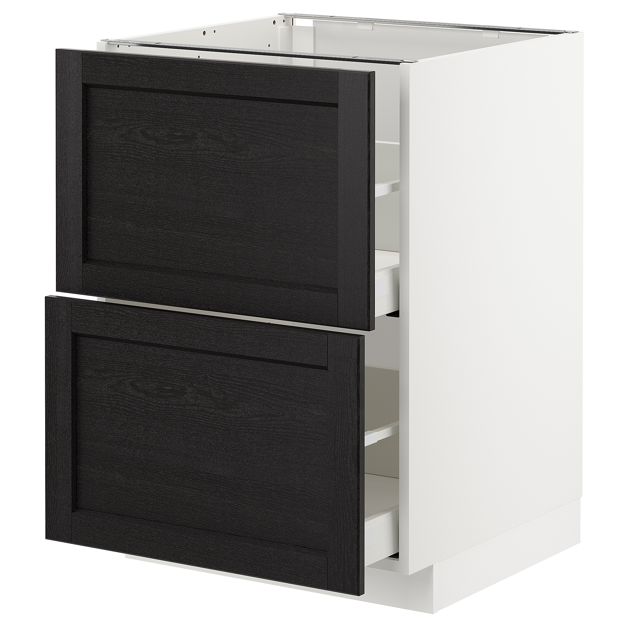 METOD/MAXIMERA base cb 2 fronts/2 high drawers