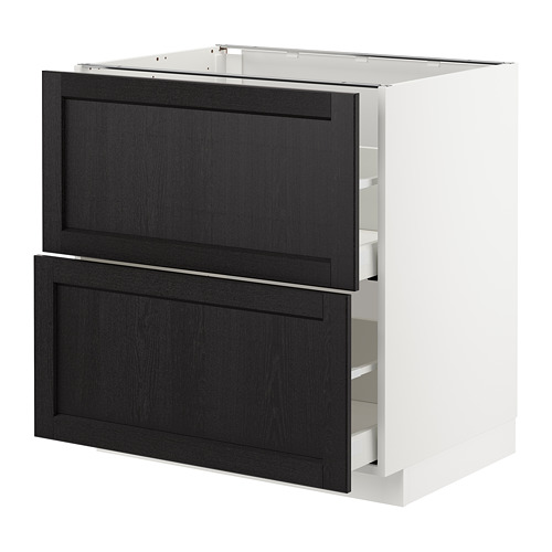 METOD/MAXIMERA base cb 2 fronts/2 high drawers