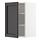 METOD - wall cabinet with shelves, white/Lerhyttan black stained | IKEA Taiwan Online - PE678241_S1