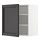 METOD - wall cabinet with shelves, white/Lerhyttan black stained | IKEA Taiwan Online - PE678242_S1
