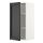 METOD - wall cabinet with shelves, white/Lerhyttan black stained | IKEA Taiwan Online - PE678243_S1
