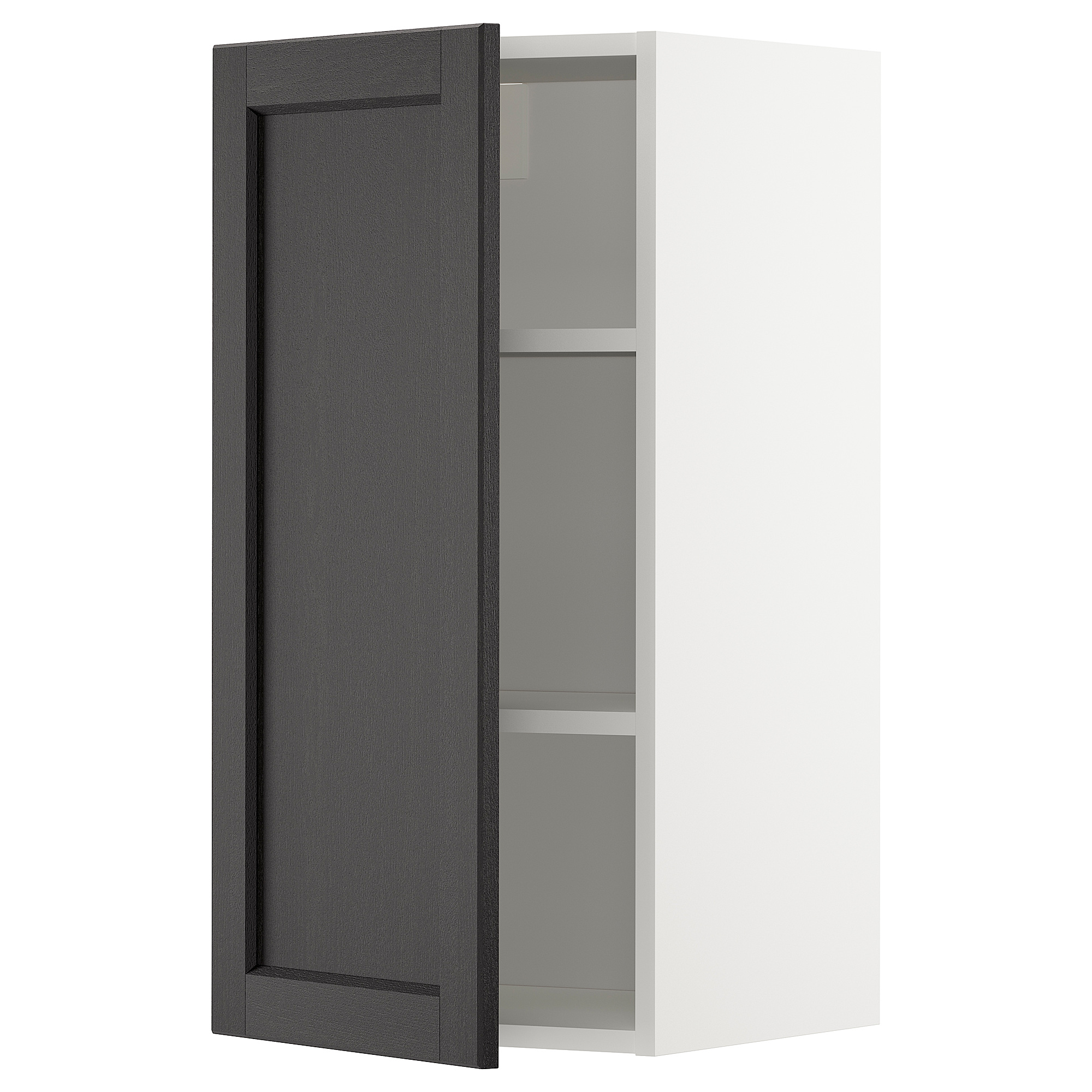 METOD wall cabinet with shelves