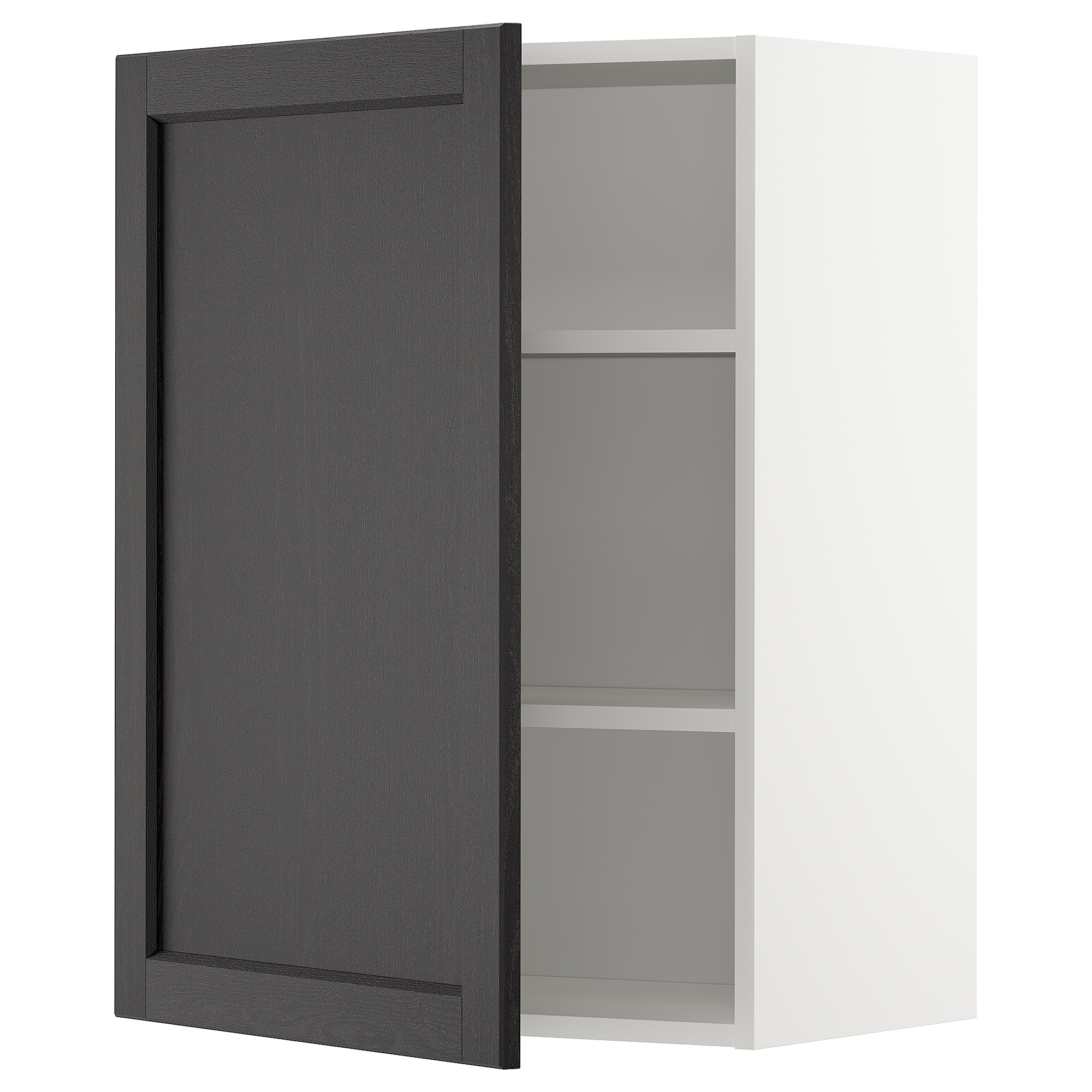 METOD wall cabinet with shelves