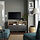 BESTÅ - TV bench with doors, white stained oak effect Kallviken/Stubbarp/dark grey concrete effect | IKEA Taiwan Online - PE823883_S1