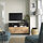 BESTÅ - TV bench with doors, black-brown/Hedeviken/Stubbarp oak veneer | IKEA Taiwan Online - PE823886_S1