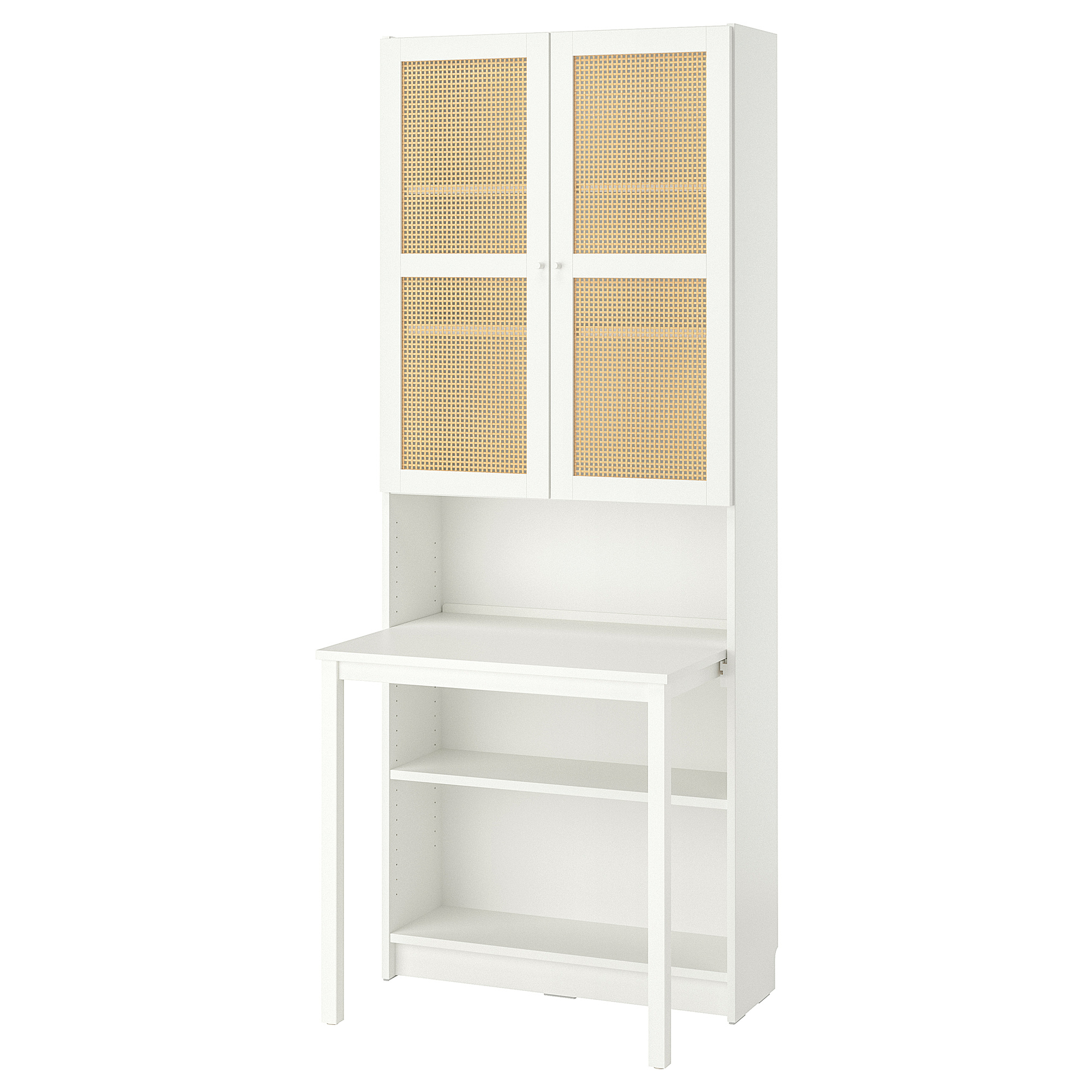 BILLY/HÖGADAL Bookcase with desk