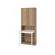BILLY/OXBERG Bookcase with desk