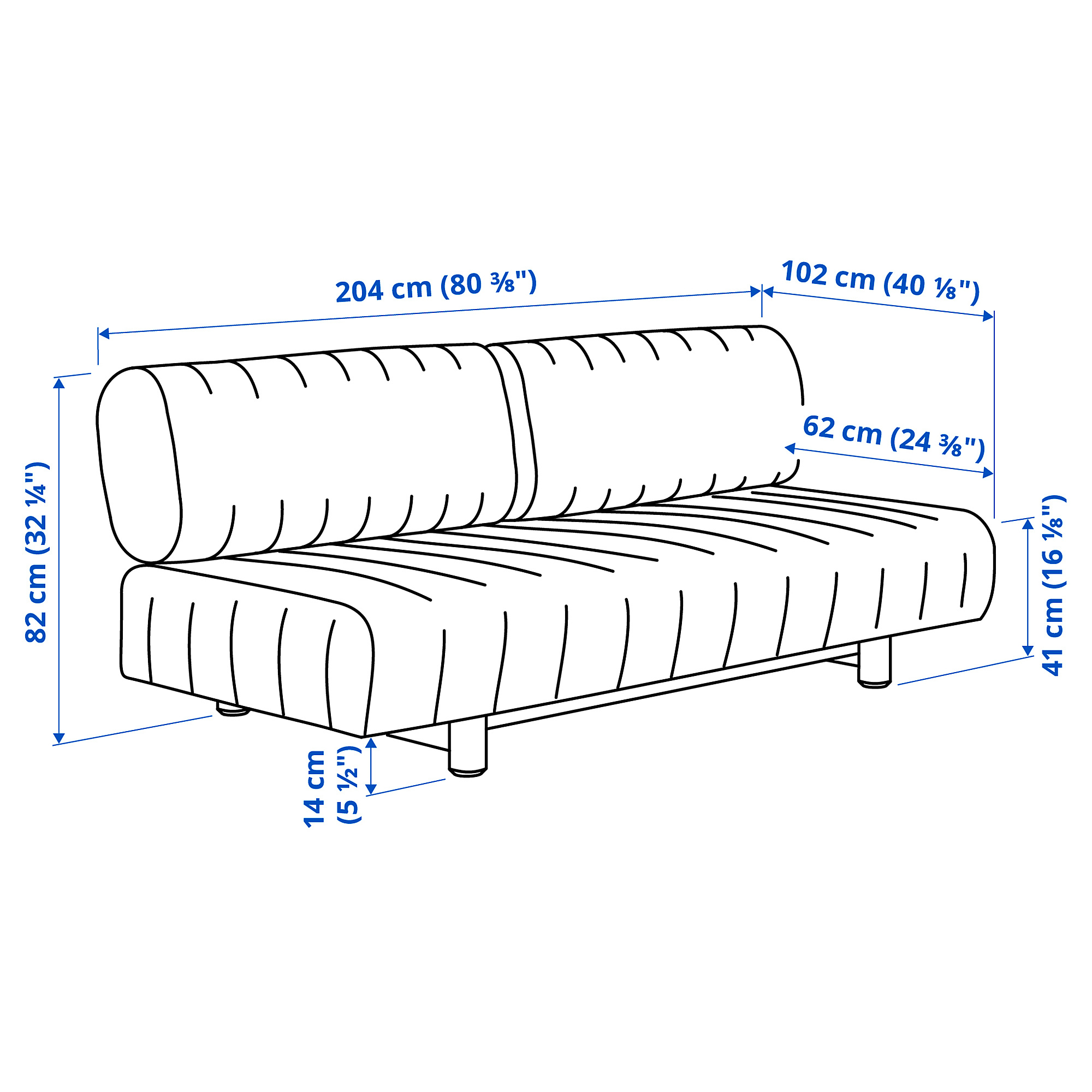 IKEA PS 2026 三人座沙發床