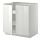 METOD - base cabinet with shelves/2 doors, white/Ringhult white | IKEA Taiwan Online - PE357166_S1