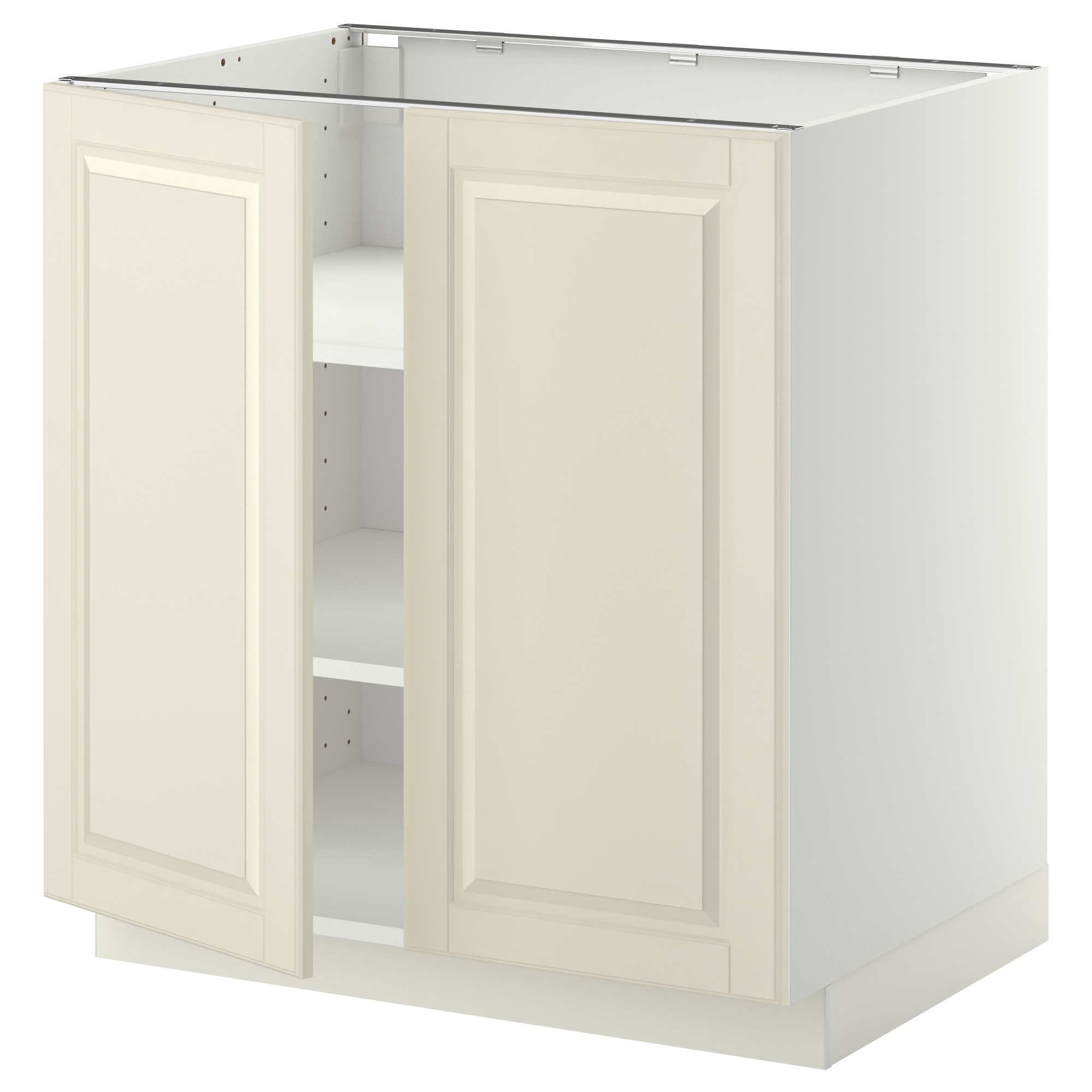 METOD base cabinet with shelves/2 doors