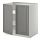 METOD - base cabinet with shelves/2 doors, white/Bodbyn grey | IKEA Taiwan Online - PE357185_S1
