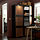 BESTÅ - storage combination with doors, black-brown Studsviken/dark brown woven poplar | IKEA Taiwan Online - PE823977_S1