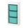TROFAST - 收納組合附收納盒, 白色/土耳其藍 | IKEA 線上購物 - 09330614_S1