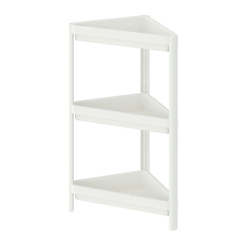 VESKEN - 轉角層架組, 白色 | IKEA 線上購物 - 10453883_S4