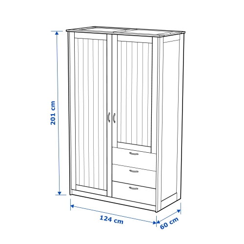 Ikea shop musken wardrobe