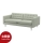 LANDSKRONA - 3-seat sofa, Gunnared light green/metal | IKEA Taiwan Online - 29270322_S1